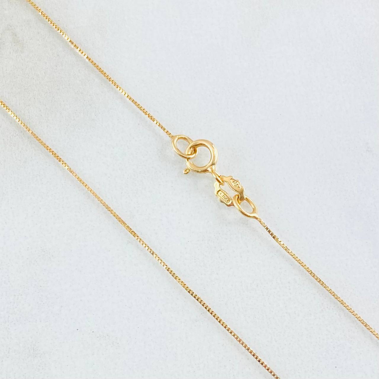Cadena Veneciana 0.95gr / 50cm / Oro Amarillo +3 18K