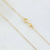 Cadena Veneciana 0.95gr / 50cm / Oro Amarillo +3 18K
