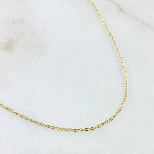 Cadena Aro Seguido 2.15gr / 40cm / Oro Amarillo +3 18K