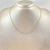 Cadena Aro Seguido 2.15gr / 40cm / Oro Amarillo +3 18K