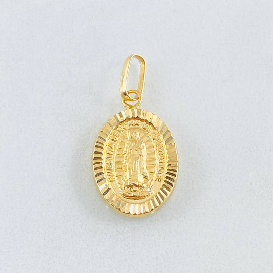Dije Virgen Guadalupe 1.15gr / 2.4cm / Oro Amarillo 18K *
