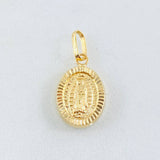 Dije Virgen Guadalupe 0.9gr / 2.2cm / Oro Amarillo 18K *