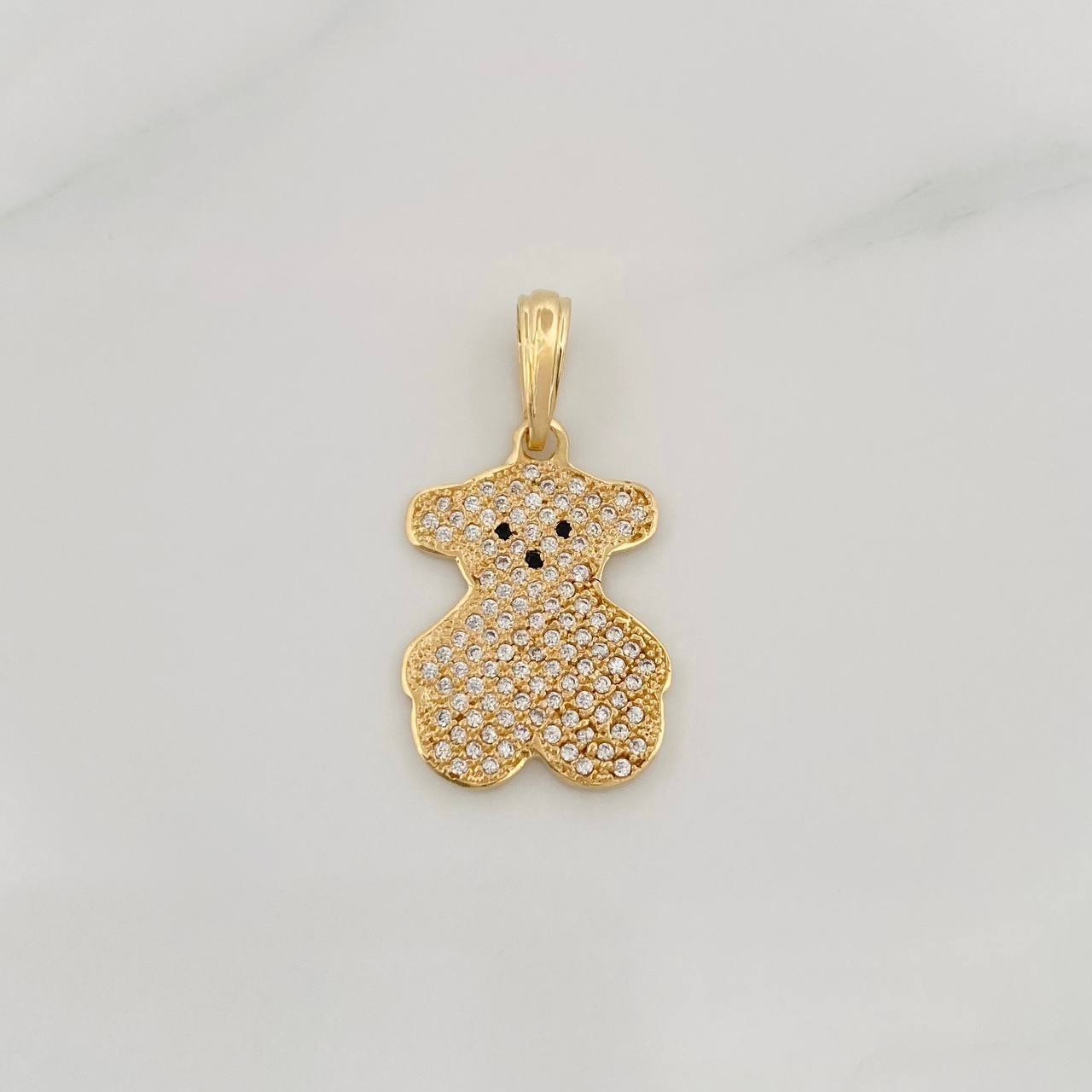 Dije Oso Ts 2.9g / 3cm Oro Amarillo 18K