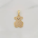 Dije Oso Ts 2.9g / 3cm Oro Amarillo 18K
