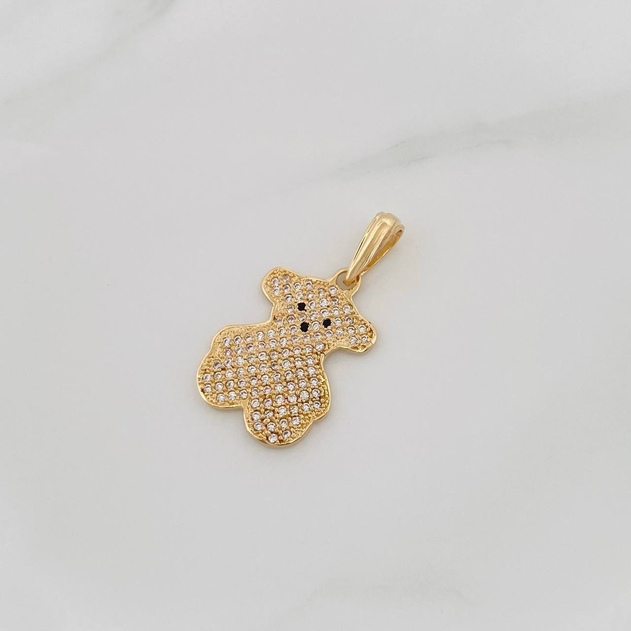 Dije Oso Ts 2.9g / 3cm Oro Amarillo 18K