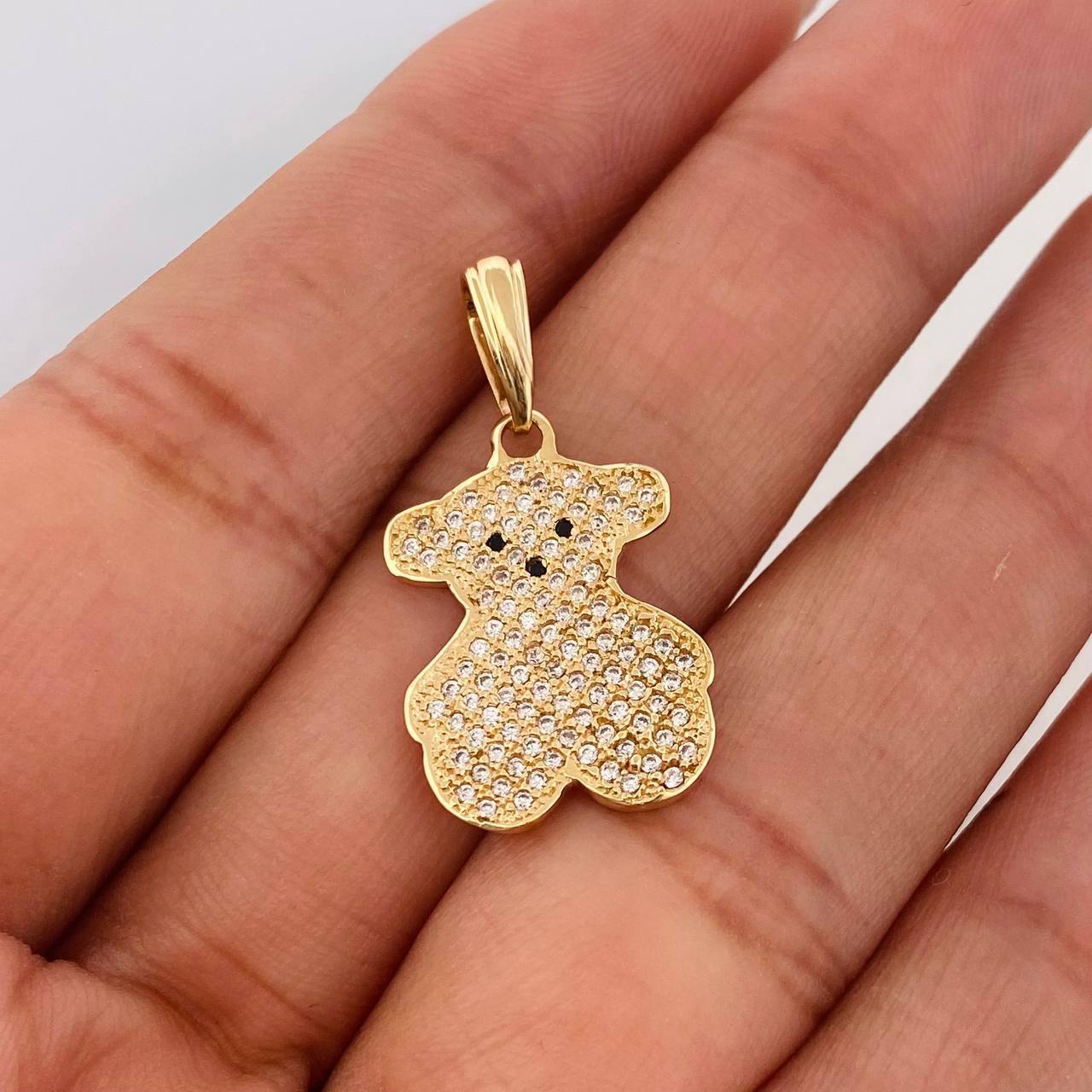 Dije Oso Ts 2.9g / 3cm Oro Amarillo 18K