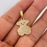 Dije Oso Ts 2.9g / 3cm Oro Amarillo 18K