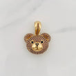 Dije Rostro Oso 10.65g / 3.4cm Oro Amarillo 18K