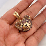 Dije Rostro Oso 10.65g / 3.4cm Oro Amarillo 18K