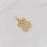 Dije Oso Ts 2.35g / 2.6cm Oro Amarillo 18K