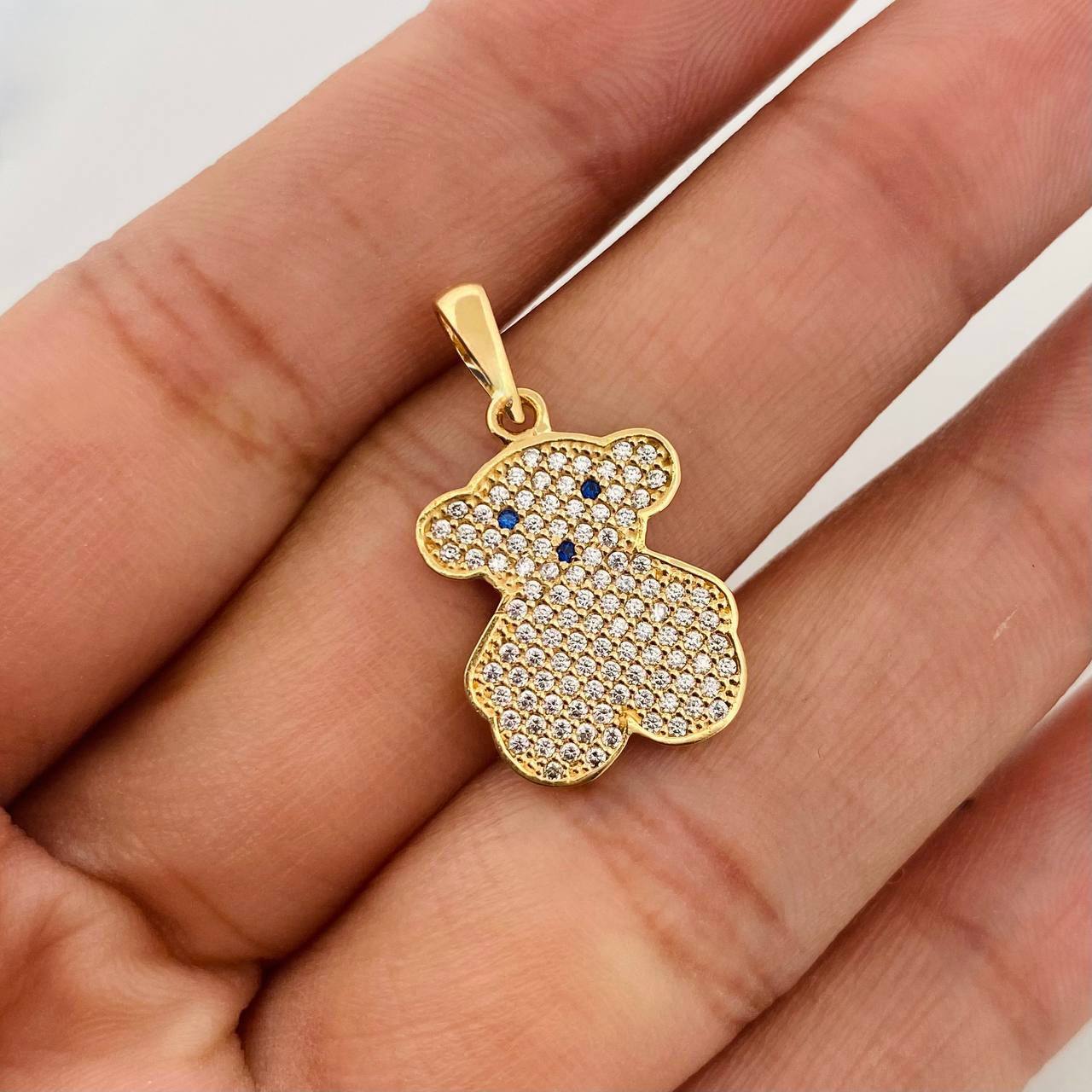 Dije Oso Ts 2.35g / 2.6cm Oro Amarillo 18K