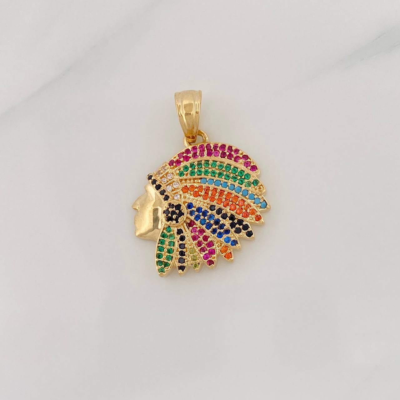 Dije Indio 5.35g / 3cm Oro Amarillo 18K