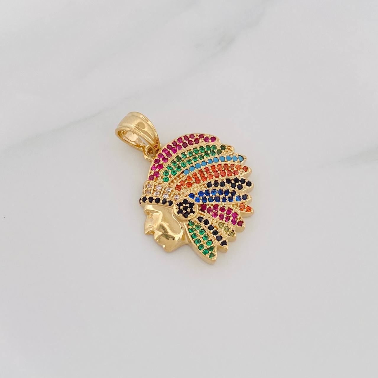 Dije Indio 5.35g / 3cm Oro Amarillo 18K