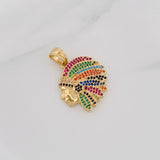 Dije Indio 5.35g / 3cm Oro Amarillo 18K