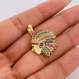 Dije Indio 5.35g / 3cm Oro Amarillo 18K
