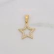 Dije Silueta Estrella 0.95g / 2.4cm Oro Amarillo 18K