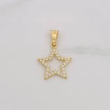 Dije Silueta Estrella 0.95g / 2.4cm Oro Amarillo 18K
