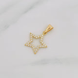 Dije Silueta Estrella 0.95g / 2.4cm Oro Amarillo 18K