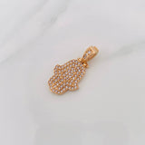 Dije Mano Hamsa 3.15g / 2.7cm Oro Rosa 18K