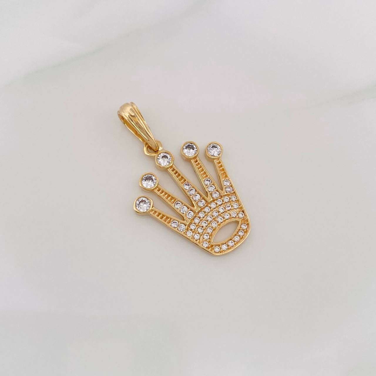 Dije Corona 3.2g / 3.2cm Oro Amarillo 18K