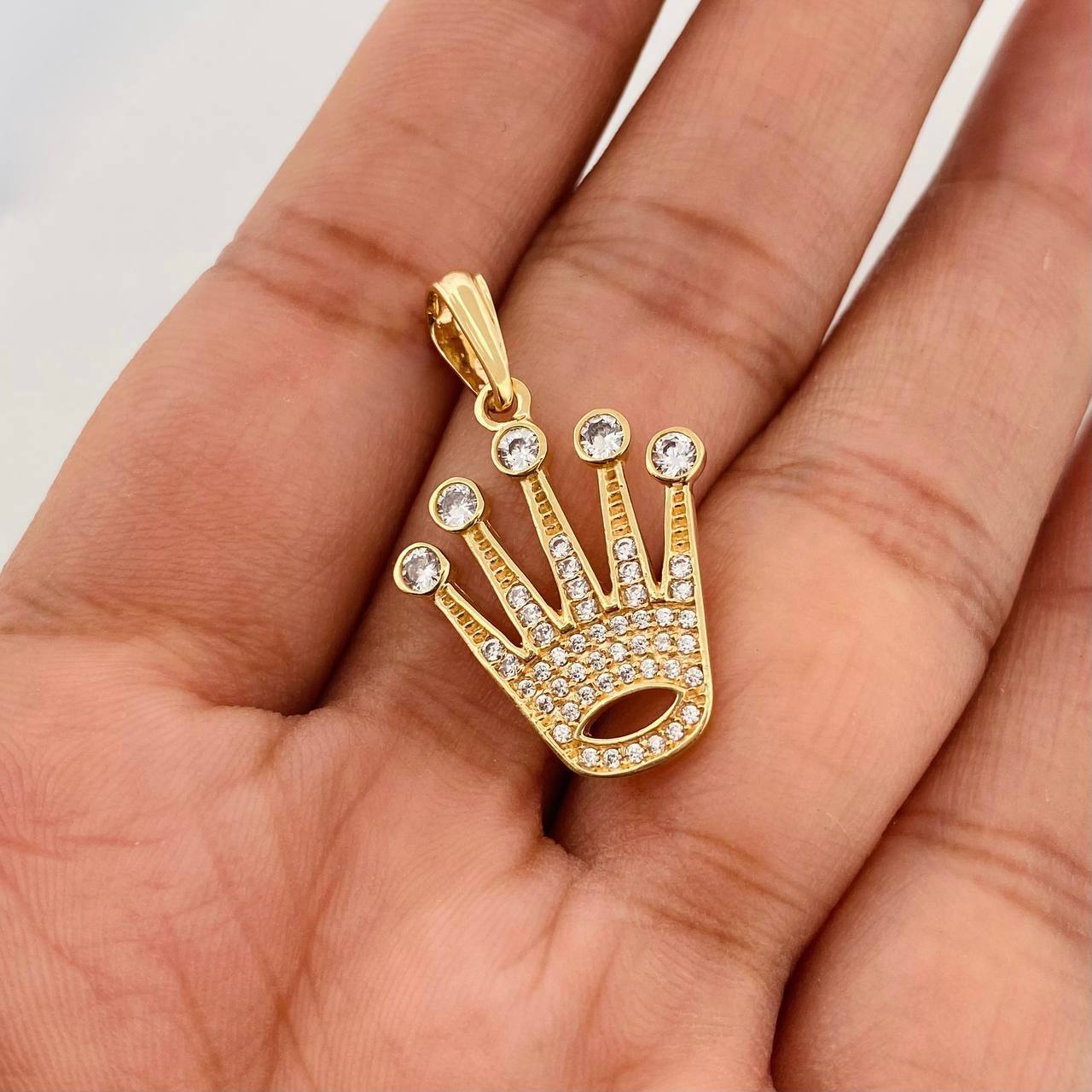 Dije Corona 3.2g / 3.2cm Oro Amarillo 18K