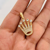 Dije Corona 3.2g / 3.2cm Oro Amarillo 18K