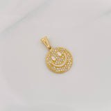 Dije Cara Feliz 1.9g / 2.2cm Oro Amarillo 18K