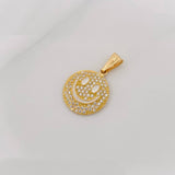 Dije Cara Feliz 1.9g / 2.2cm Oro Amarillo 18K
