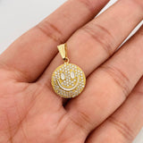 Dije Cara Feliz 1.9g / 2.2cm Oro Amarillo 18K