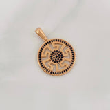 Dije Tribal 3.8g / 3cm Oro Rosa 18K