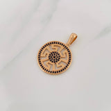 Dije Tribal 3.8g / 3cm Oro Rosa 18K