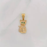 Dije Gato 1.85g / 2.5cm Oro Amarillo 18K