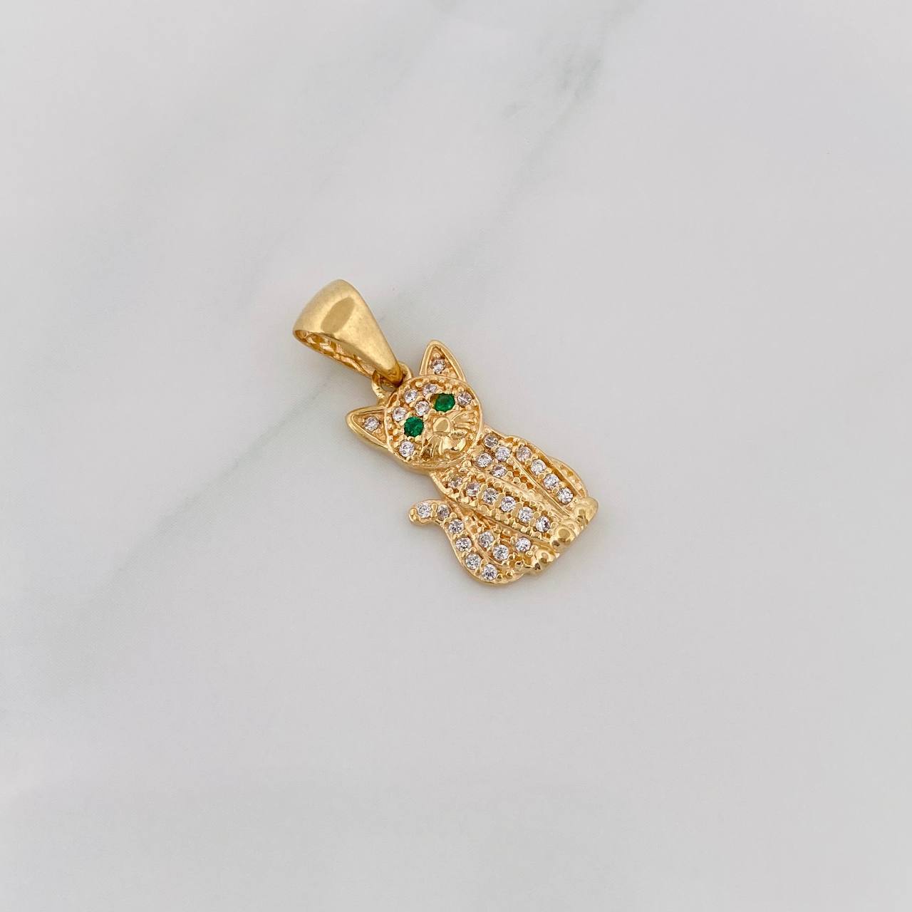 Dije Gato 1.85g / 2.5cm Oro Amarillo 18K