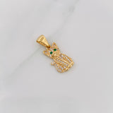 Dije Gato 1.85g / 2.5cm Oro Amarillo 18K