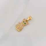 Dije Gato 1.85g / 2.5cm Oro Amarillo 18K