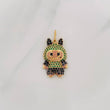 Dije Conejo Sonriente 3.7g / 3cm Dos Oros Negro Amarillo 18K