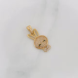 Dije Conejo 2.4g / 2.7cm Oro Amarillo 18K