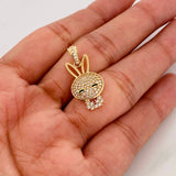 Dije Conejo 2.4g / 2.7cm Oro Amarillo 18K