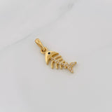 Dije Pez Espinas 1.85g / 2.5cm Oro Amarillo 18K