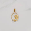 Dije Virgen María 1.2g / 2.5cm Oro Amarillo 18K