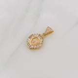 Dije Virgen Milagrosa 3.15g / 2.5cm Oro Amarillo 18K