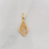 Dije Virgen Milagrosa 2.1g / 3cm Oro Amarillo 18K