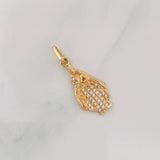 Dije Virgen Milagrosa 2.1g / 3cm Oro Amarillo 18K
