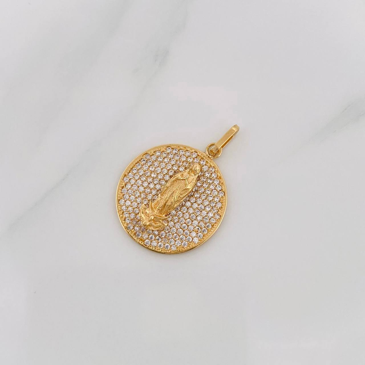 Dije Virgen de Guadalupe 3.45g / 2.8cm Oro Amarillo 18K