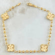 Pulso Militar Trebol 4.55gr / 18cm / Oro 18K ©