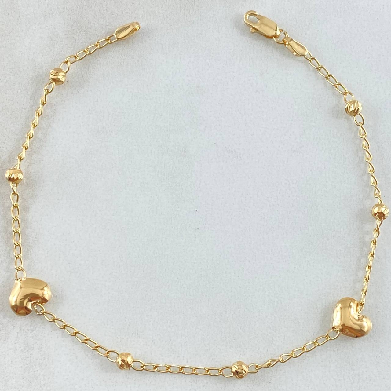 Pulso Espiga Militar 2.1gr / 18cm / Oro 18K ©