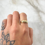 Anillo Rombos 1.1gr / T7 / Oro 18K -