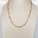 Cadena Rustica Eslabon 8.85 g / 61.2 cm / 3.3 mm Tres Oros 18K