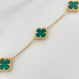 Pulso Trebol Aro Seguido 4.15 g / 17.7 cm / 1.2 mm Oro Amarillo 18K