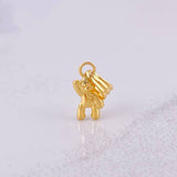 Dije Oso Mano Arriba 0.45g / 1.7cm Oro Amarillo 18K